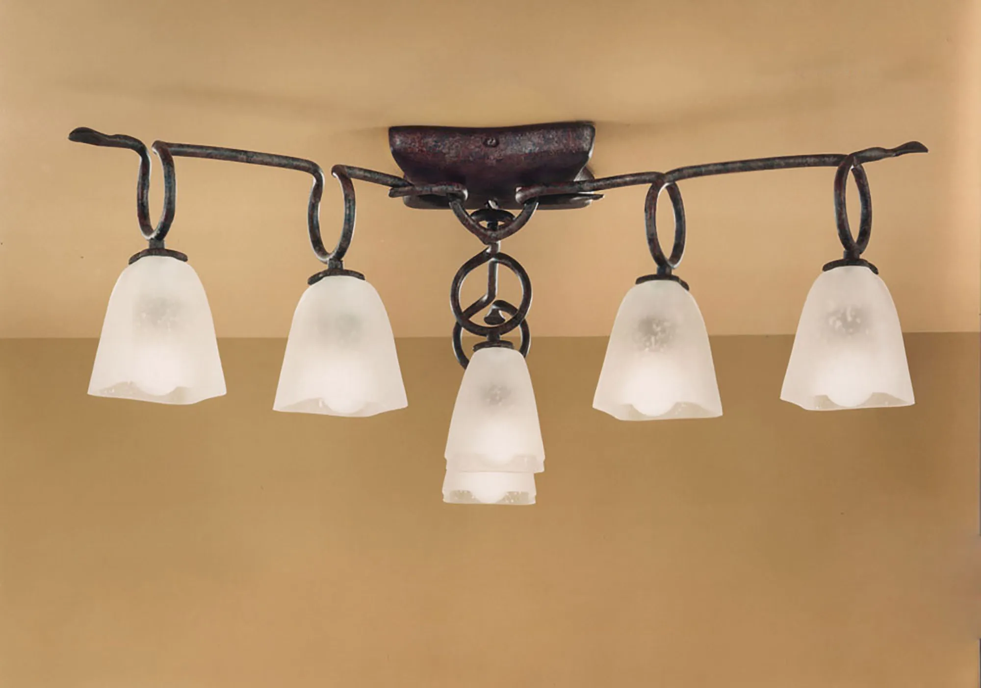 Oberture Ceiling Lights Mantra Semi Flush Fittings